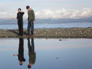 couple on a beach talking about counselling