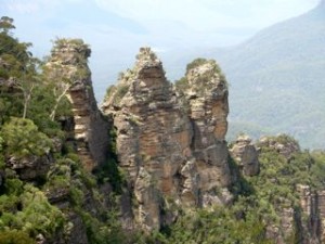 The 3 Sisters in the Blue Mountains