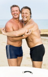 Older gay couple