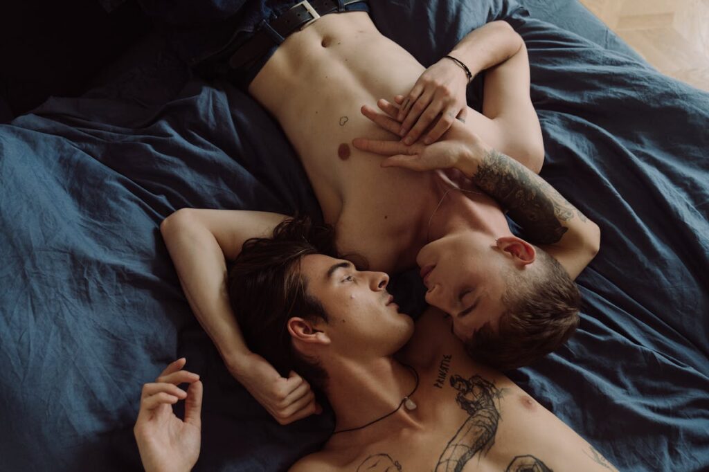 Talking to a therapist can help LGBTQ people to feel better about sex